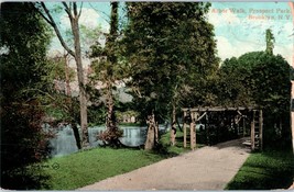 Arbor Walk Prospect Park Brooklyn New York Postcard 1910 - £13.09 GBP