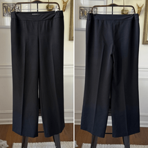 S.C. &amp; CO. Women&#39;s Pull On Wide Straight Leg Black Pants 10 - $428.54 MXN