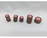 Full Set Of (48) Gloomhaven Damage Counters - $6.92