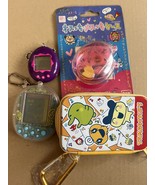 Rare Tamagotchi Tenshitchi Protect Case Cover mesutchi Pink Small Bag Lot 4 - $1,124.73 MXN