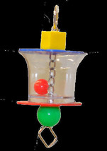 Handmade Cheers Bird Toy for Large Birds - Made in America - $32.62