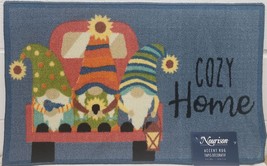 Kitchen Printed Accent Rug (nonskid)(17&quot;x28&quot;) 3 Gnomes On The Truck,Cozy Home,Nr - £14.73 GBP