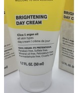 Acure Brightening Day Cream Cica &amp; Argan Oil 1.7 FL Oz 50 ml - $24.73