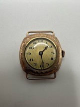 Antique Ornate Gold Filled Ladies Watch Needs Service 28mm - £62.38 GBP