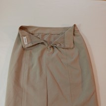 Calvin Klein RN#54163 Back Zipper Women's Tan/Beige Skirt Size 4P image 10