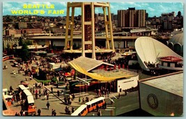 Worlds Fair Industrial Exhibits Seattle Washington WA UNP Chrome Postcard G4 - £3.91 GBP