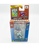 1999 Topps Football Action Flats Emmitt Smith Dallas Cowboys Figure + Ca... - $15.95