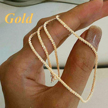 Simple 925 Necklace Wind Cauliflower Chain Sparkling Clavicle Chain 520 Necklace - £8.01 GBP