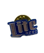 Miller Lite Beer Milwaukee Wisconsin Brewery Plastic Lapel Hat Pin Pinback - $4.95