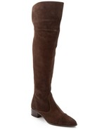 NEW DONALD J. PLINER Divo Suede Over-the-Knee Boots, Brown (Size 5 M) - £96.11 GBP