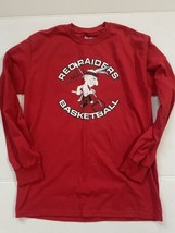 North Quincy Red Raiders Basketball Long Sleeve Red Shirt Size M McLaugh... - $29.73
