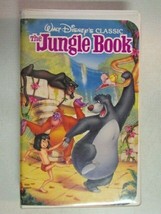 Walt Disney&#39;s Classic The Jungle Book 1991 Vhs Videotape Ntsc Black Diamond Oop - £1.46 GBP