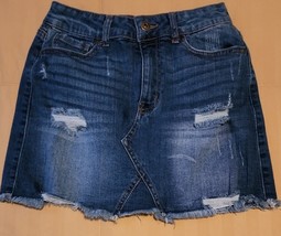 WAX JEAN ~ Women&#39;s Size Small ~ Blue ~ Distressed ~ Cotton/Spandex Jean ... - $30.00
