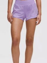 LULULEMON Hotty Hot High Rise Short 2.5” Lilac Breeze 0 2 4 6 8 10 12 NWT - $84.95