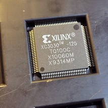 XC3030-125TQ100C FPGA, 100 CLBS 1500 GATES  125MHZ  PQFP 100  GATE ARRAY... - $64.52