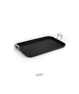 NutriChef Nonstick Grill &amp; Griddle Dishwasher Safe Double Burner, 20’’ x... - $90.31 CAD