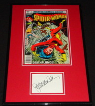 Joan Van Ark Signed Framed 1979 Spider Woman Comic Book Display - £73.97 GBP