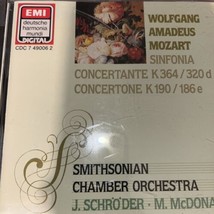 Wolfgang Amadeus Mozart - Mozart: Sinfonia Concertante, Concertone Cd - £11.03 GBP