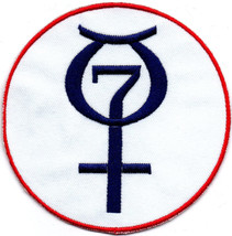 Human Space Flights Mercury Friendship 7 USA Project #TW Badge Embroidered Patch - $19.99+