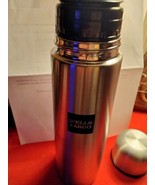 Thermo 24 oz. Vacuum Insulated Stainless Steel Bottle W/Lid Wells Fargo - £20.23 GBP