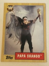 Papa Shango WWE Topps Chrome Wrestling Trading Card 2008 #78 - $1.97