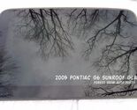 2005 PONTIAC G6 YEAR SPECIFIC SEDAN OEM SUNROOF GLASS NO ACCIDENT! FREE ... - $233.00