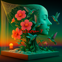 Digital Image Picture Photo Wallpaper Background Desktop Art Abstract Face - $18.19 MXN