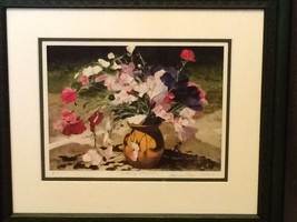 Laurie Regan Chase &quot;Wedding Flowers&quot; Ap Artist Proof Signed Numbered &amp; Framed - £119.47 GBP