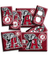 ALABAMA CRIMSON TIDE FOOTBALL TEAM LIGHT SWITCH OUTLET WALL PLATE ROOM R... - £14.38 GBP+