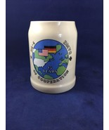 Beer Mug DL-4 DMVG 15 Years Of Cooperation Germany &amp; USA Vintage 80’s - $13.43 CAD