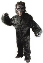 Complete Gorilla Costume Scarry Monkey Ape Mascot Suit Professional Adult New - £60.69 GBP