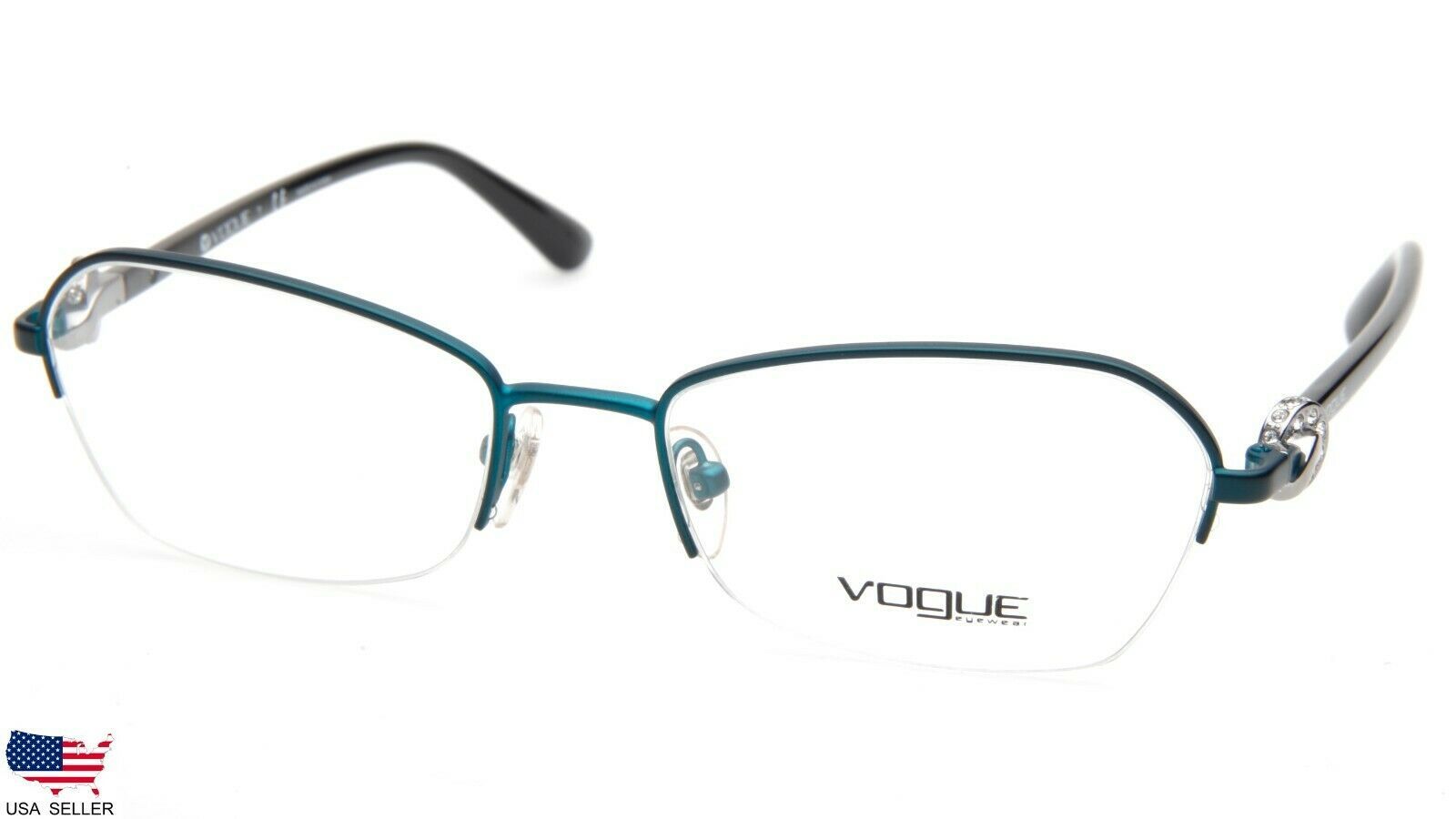 Primary image for NEW Vogue VO3944-B 958-S MATTE GREEN WOMEN EYEGLASSES GLASSES 54-18-135 B34mm