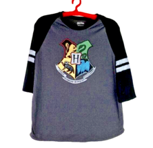 Harry Potter Men&#39;s Three Quarter Sleeve Tee Shirt Sz XL - $17.81
