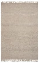 HomeRoots 353053 5 x 8 ft. Wool Natural Area Rug - £285.58 GBP