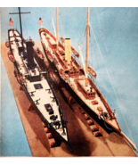 1954 Boat Models Corsair Yacht Gloucester Gunboat Life Magazine Page DWJJ13 - $17.99