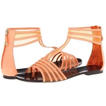$695 Victor &amp; Rolf S49WP0067 Gladiator Style Flat Sandals, Women&#39;s Shoes... - £101.37 GBP