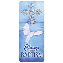 Embellished Bookcard Blessings Baptism - £32.12 GBP