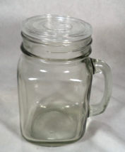 Ball Mason Handled Jar Clear Glass Lid Kitchen 5.5" x 3" x 3" - $9.85