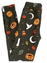 NWT LuLaRoe Kids L/XL (8-14) Witch Please Pumpkins Moons Hats Halloween ... - $14.84
