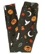 NWT LuLaRoe Kids L/XL (8-14) Witch Please Pumpkins Moons Hats Halloween ... - $14.84