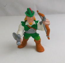 1998 Fisher Price Great Adventures Robin Hood&#39;s Forest Robin Hood 2.5&quot; F... - $9.89