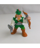 1998 Fisher Price Great Adventures Robin Hood&#39;s Forest Robin Hood 2.5&quot; F... - $186.03 MXN