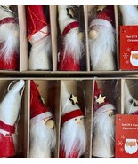 Bearded Gnomes Boxed Sets Christmas Ornaments 2 Boxes 10 Gnomes Holiday ... - $253.78 MXN