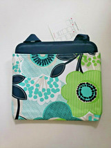 Thirty One Retired OH SNAP POCKET in FABULOUS FLORAL navy, green, teal S... - £19.65 GBP