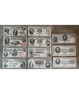 High quality COPIES with W/M United States banknotes 1874-1878 y. FREE S... - $52.00