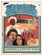 VINTAGE 1981 Dukes of Hazzard Coloring / Activity Book Fully Colored - £15.81 GBP