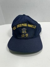 USS JOSEPHUS Daniels CG-27 Ship HAT Cap - Navy Blue - New Era Fitted Sz ... - £16.90 GBP