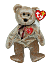 1999 “SIGNATURE BEAR” TAN WITH EMBROIDERED SIGNATURE HEART ON CHEST 8.5” - £3.99 GBP