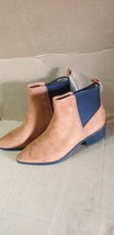 A New Day Gwen Boots Womens Cognac Low Shaft Heeled Chelsea Style (Choos... - $23.95