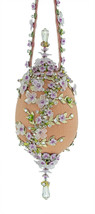 The Cracker Box  Inc Christmas Ornament Kit Spring Has Sprung on Peach  Egg - £38.80 GBP